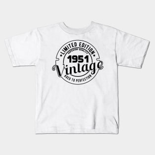 1951 VINTAGE - 70Th BIRTHDAY GIFT Kids T-Shirt